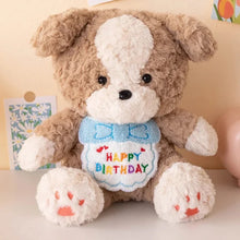 Load image into Gallery viewer, Happy Birthday Pit Bull Stuffed Animal Plush Toys-Stuffed Animals-Pit Bull, Stuffed Animal-10