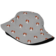 Load image into Gallery viewer, Happy Cavalier King Charles Spaniels Bucket Hats-Hats &amp; Caps-Accessories,Cavalier King Charles Spaniel,Dog Dad Gifts,Dog Mom Gifts,Hats-14