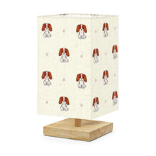 Load image into Gallery viewer, Happy Cavalier King Charles Spaniels Desktop Table Lamp-Desk Lamps-Cavalier King Charles Spaniel,Christmas,Dog Dad Gifts,Dog Mom Gifts,Home Decor,Lamp-US Plug-2