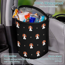 Load image into Gallery viewer, Happy Cavalier King Charles Spaniels Multipurpose Car Storage Bag - 3 Colors-Car Accessories-Bags, Car Accessories, Cavalier King Charles Spaniel-8