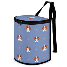 Load image into Gallery viewer, Happy Cavalier King Charles Spaniels Multipurpose Car Storage Bag - 3 Colors-Car Accessories-Bags, Car Accessories, Cavalier King Charles Spaniel-ONE SIZE-CornflowerBlue-9