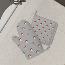 Load image into Gallery viewer, Happy Cavalier King Charles Spaniels Oven Gloves-Kitchen Decor-11