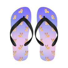 Load image into Gallery viewer, Happy Corgi Delight Unisex Slippers - 7 Gradients-2