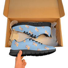 Load image into Gallery viewer, Happy Corgi Delight Women&#39;s Breathable Sneakers-22