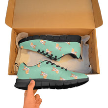 Load image into Gallery viewer, Happy Corgi Delight Women&#39;s Breathable Sneakers-34