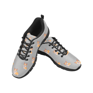 Happy Corgi Delight Women's Breathable Sneakers-52