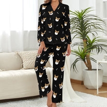 Load image into Gallery viewer, Happy Corgi Fun Pajamas Set for Women-33