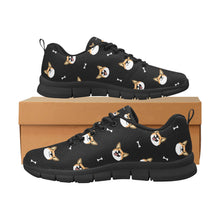 Load image into Gallery viewer, Happy Corgi Fun Women's Breathable Sneakers-12