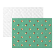 Load image into Gallery viewer, Happy Cute Yellow Labrador Love Blanket for Dog-Pet Furniture-2