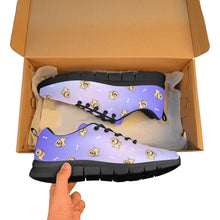 Load image into Gallery viewer, Happy Cute Yellow Labrador Women's Breathable Sneakers - 7 Gradients-7