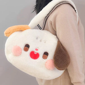 Happy Happy Beagle Love Plush Handbag for Kids-Accessories-Accessories, Bags, Beagle-Beagle-13.8" inches or 35 cm-5