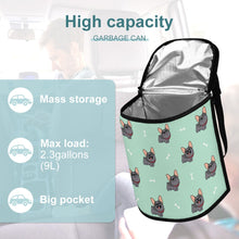 Load image into Gallery viewer, Happy Happy Black French Bulldogs Multipurpose Car Storage Bag-Car Accessories-Bags, Car Accessories, French Bulldog-12