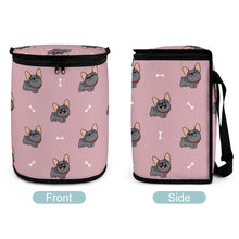 Load image into Gallery viewer, Happy Happy Black French Bulldogs Multipurpose Car Storage Bag-Car Accessories-Bags, Car Accessories, French Bulldog-14