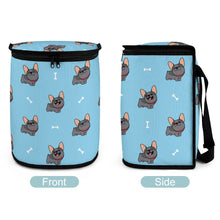 Load image into Gallery viewer, Happy Happy Black French Bulldogs Multipurpose Car Storage Bag-Car Accessories-Bags, Car Accessories, French Bulldog-2