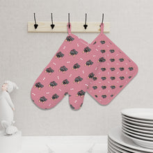 Load image into Gallery viewer, Happy Happy Black Frenchie Oven Gloves-Kitchen Decor-10