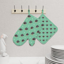 Load image into Gallery viewer, Happy Happy Black Frenchie Oven Gloves-Kitchen Decor-14