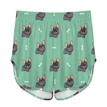 Load image into Gallery viewer, Happy Happy Black Frenchie Women's Cami and Shorts Pajama Set-20