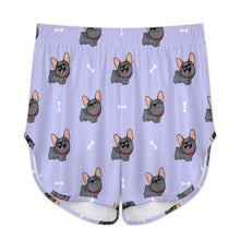 Load image into Gallery viewer, Happy Happy Black Frenchie Women's Cami and Shorts Pajama Set-8