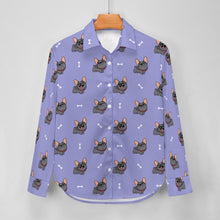 Load image into Gallery viewer, Happy Happy Black Frenchie Women's Shirt-19