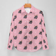 Load image into Gallery viewer, Happy Happy Black Frenchie Women's Shirt-2
