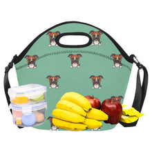Load image into Gallery viewer, Happy Happy Boxer Love Neoprene Lunch Bag-18