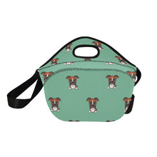 Load image into Gallery viewer, Happy Happy Boxer Love Neoprene Lunch Bag-20