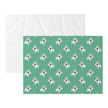 Load image into Gallery viewer, Happy Happy Bull Terrier Love Blanket for Dog-Dog Blanket-Blankets,Bull Terrier,Home Decor-4