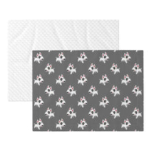 Load image into Gallery viewer, Happy Happy Bull Terrier Love Blanket for Dog-Dog Blanket-Blankets,Bull Terrier,Home Decor-5