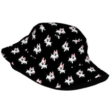 Load image into Gallery viewer, Happy Happy Bull Terrier Love Bucket Hat-Hats &amp; Caps-Accessories,Bull Terrier,Dog Dad Gifts,Dog Mom Gifts,Hats-26