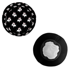 Load image into Gallery viewer, Happy Happy Bull Terrier Love Bucket Hat-Hats &amp; Caps-Accessories,Bull Terrier,Dog Dad Gifts,Dog Mom Gifts,Hats-28