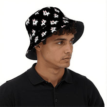 Load image into Gallery viewer, Happy Happy Bull Terrier Love Bucket Hat-Hats &amp; Caps-Accessories,Bull Terrier,Dog Dad Gifts,Dog Mom Gifts,Hats-30