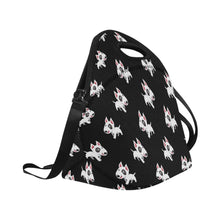 Load image into Gallery viewer, Happy Happy Bull Terrier Love Neoprene Lunch Bag-Accessories-Accessories,Bags,Bull Terrier,Dog Dad Gifts,Dog Mom Gifts,Lunch Bags-8