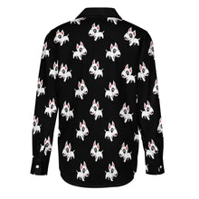 Load image into Gallery viewer, Happy Happy Bull Terrier Love Women's Shirt-Apparel-Apparel,Bull Terrier,Dog Mom Gifts,Shirt-20