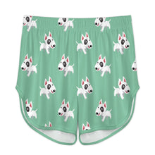 Load image into Gallery viewer, Happy Happy Bull Terrier Women&#39;s Cami and Shorts Pajama Set-16