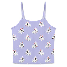 Load image into Gallery viewer, Happy Happy Bull Terrier Women&#39;s Cami and Shorts Pajama Set-5