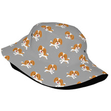 Load image into Gallery viewer, Happy Happy Cavalier King Charles Spaniel Bucket Hat-Hats &amp; Caps-2