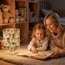 Load image into Gallery viewer, Happy Happy Chihuahuas Love Desktop Table Lamp-Desk Lamps-Chihuahua,Christmas,Dog Dad Gifts,Dog Mom Gifts,Home Decor,Lamp-5