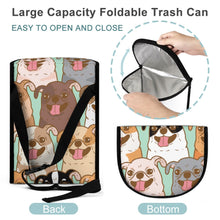Load image into Gallery viewer, Happy Happy Chihuahuas Love Multipurpose Car Storage Bag - 4 Colors-Car Accessories-Bags, Car Accessories, Chihuahua-4