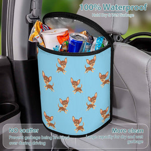 Happy Happy Chocolate Chihuahuas Multipurpose Car Storage Bag - 4 Colors-Car Accessories-Bags, Car Accessories, Chihuahua-17