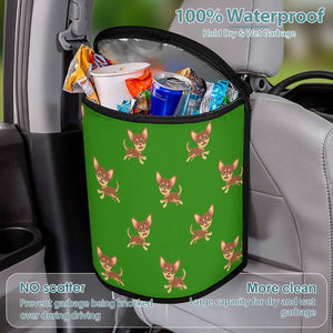 Happy Happy Chocolate Chihuahuas Multipurpose Car Storage Bag - 4 Colors-Car Accessories-Bags, Car Accessories, Chihuahua-18