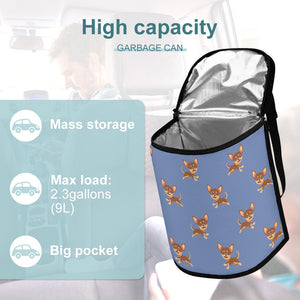 Happy Happy Chocolate Chihuahuas Multipurpose Car Storage Bag - 4 Colors-Car Accessories-Bags, Car Accessories, Chihuahua-2