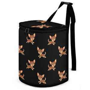 Happy Happy Chocolate Chihuahuas Multipurpose Car Storage Bag - 4 Colors-Car Accessories-Bags, Car Accessories, Chihuahua-7