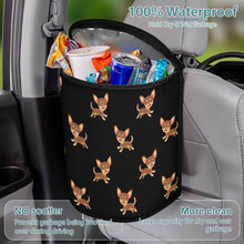Load image into Gallery viewer, Happy Happy Chocolate Chihuahuas Multipurpose Car Storage Bag - 4 Colors-Car Accessories-Bags, Car Accessories, Chihuahua-Black-1