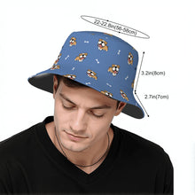 Load image into Gallery viewer, Happy Happy English Bulldog Love Bucket Hat-Hats &amp; Caps-Accessories,Dog Dad Gifts,Dog Mom Gifts,English Bulldog,Hats-35