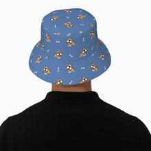 Load image into Gallery viewer, Happy Happy English Bulldog Love Bucket Hat-Hats &amp; Caps-Accessories,Dog Dad Gifts,Dog Mom Gifts,English Bulldog,Hats-37