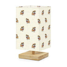Load image into Gallery viewer, Happy Happy English Bulldog Love Desktop Table Lamp-Desk Lamps-US Plug-2