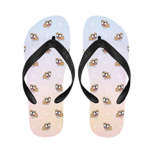 Load image into Gallery viewer, Happy Happy English Bulldog Love Unisex Slippers - 7 Gradients-23