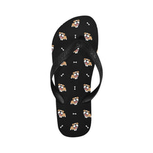 Load image into Gallery viewer, Happy Happy English Bulldog Love Unisex Slippers - 7 Gradients-Black-S-26