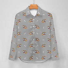 Load image into Gallery viewer, Happy Happy English Bulldog Love Women's Shirt-Apparel-Apparel,Dog Mom Gifts,English Bulldog,Shirt-22