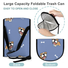 Load image into Gallery viewer, Happy Happy English Bulldogs Multipurpose Car Storage Bag - 4 Colors-Car Accessories-Bags, Car Accessories, English Bulldog-13